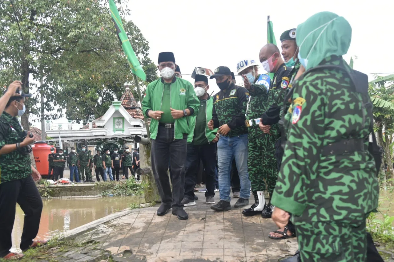 Ini Seruan PPP Jatim saat Melihat Langsung Dampak Banjir Jombang