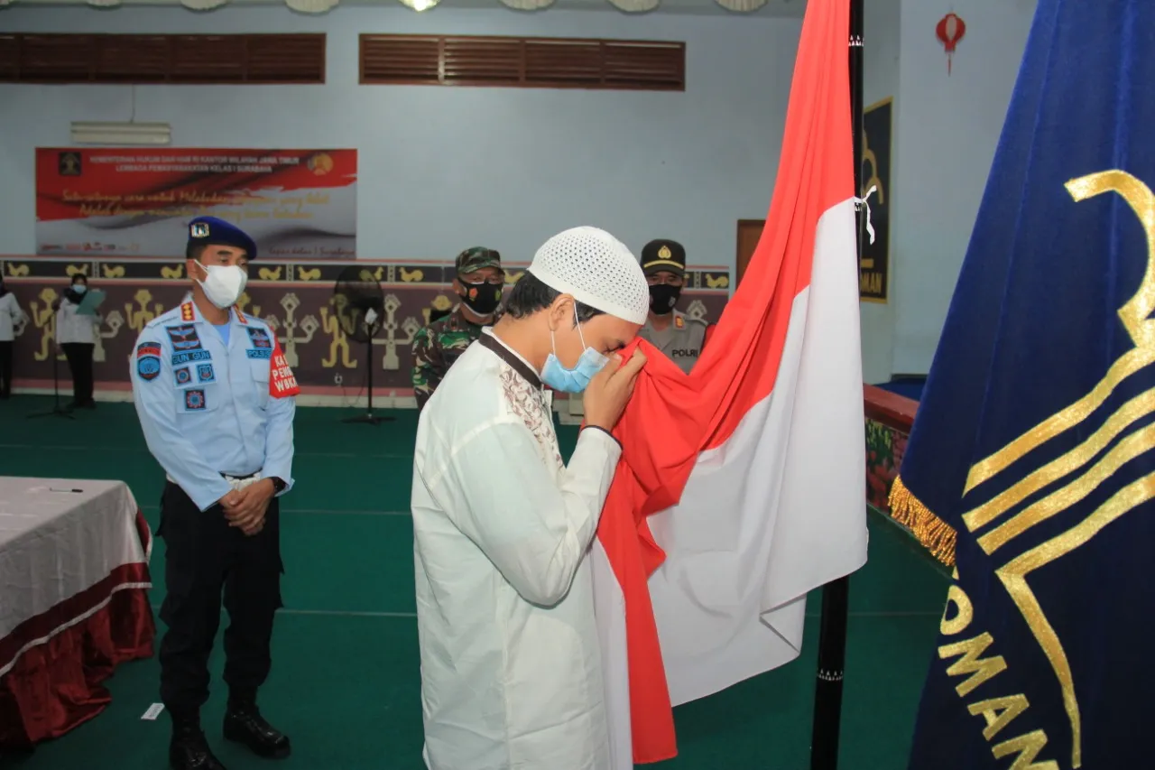Napi Kasus Terorisme Ikrar Janji Setia kepada NKRI
