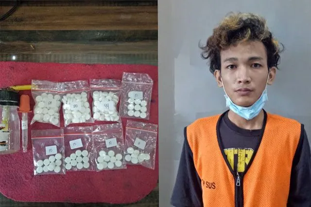Simpan Narkoba di Plafon, Warga Sidoarjo Ditangkap