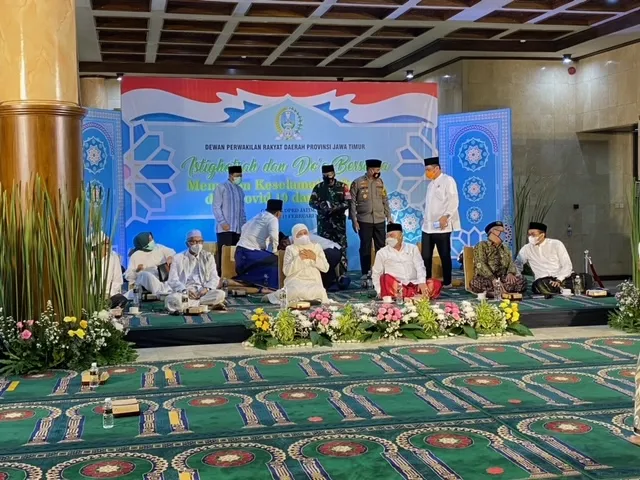 DPRD dan Gubernur Doakan Jatim Bebas Bencana dan Covid