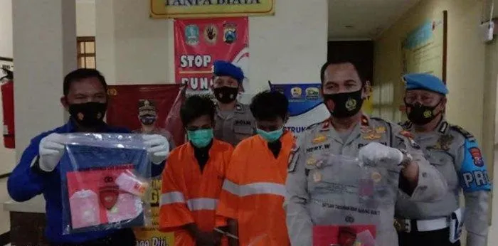 Satu Pemakai dan 1 Pengedar Sabu Diringkus Polisi