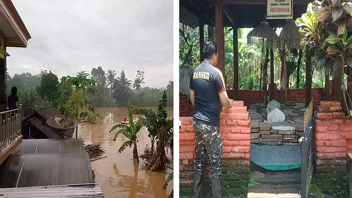 Dua Makam Kuno Selamat dari Banjir