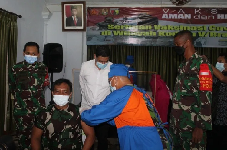 Kota Kediri Prioritaskan Vaksinasi Covid-19 untuk Babinsa