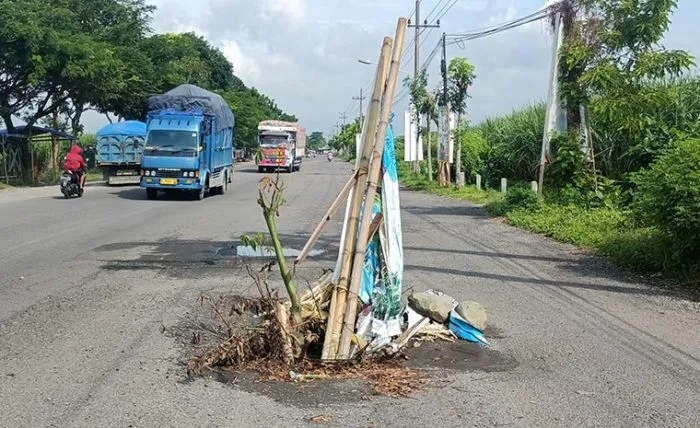 Ruas Jalan Rusak, Dishub Kediri Gelar Operasi Angkutan di Jalan Raya