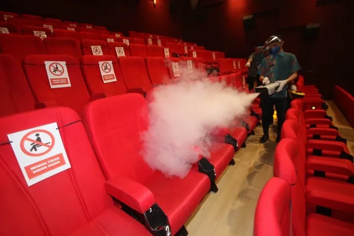 Bioskop Tak Boleh Makan Ditempat, Spa-Panti Pijat Harus Bermasker