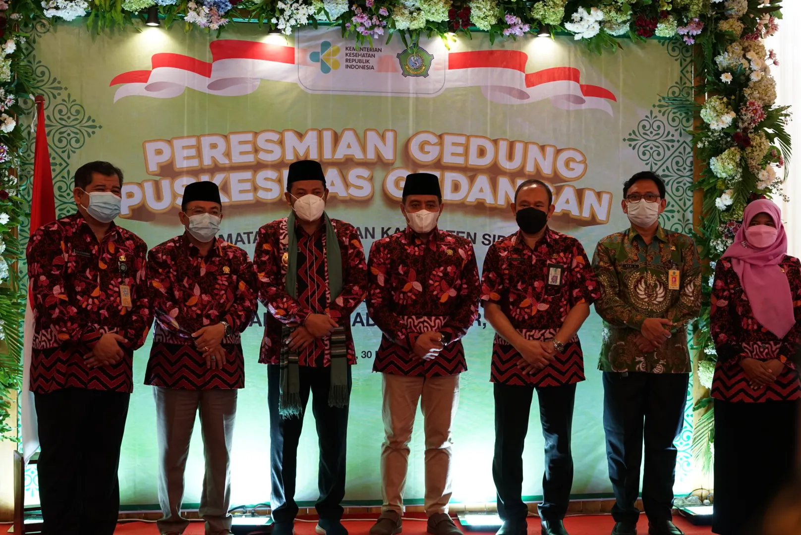 Wakil Bupati Subandi Resmikan Relokasi Puskesmas Gedangan Sidoarjo