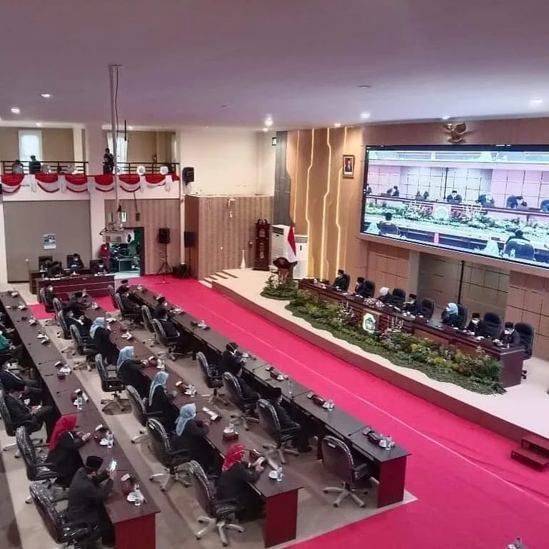 DPRD Lamongan Sukses Gelar Paripurna Serah Terima Jabatan Bupati