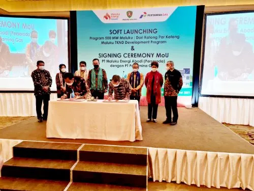 Pertamina Gas Dukung Program 500 MW Maluku