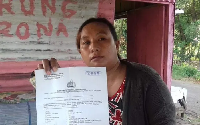 Motor Pemilik Warung Nasi Dibawa Kabur Pelanggan