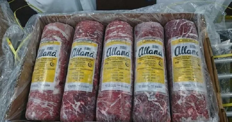26 Ribu Ton Impor Daging Beku Masih Tertahan di India