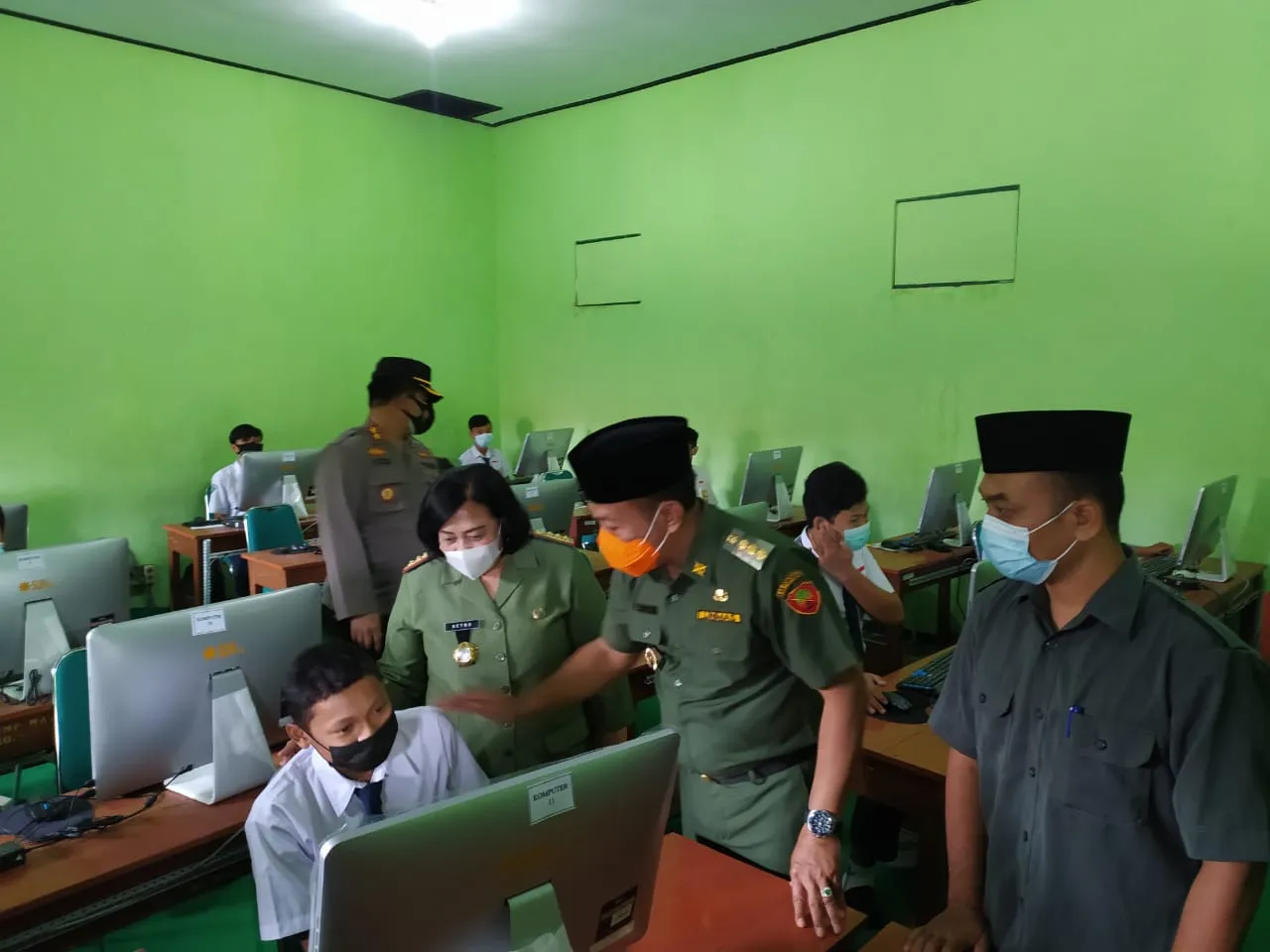SD-SMP di Kabupaten Ponorogo Gelar Ujian Secara PTM