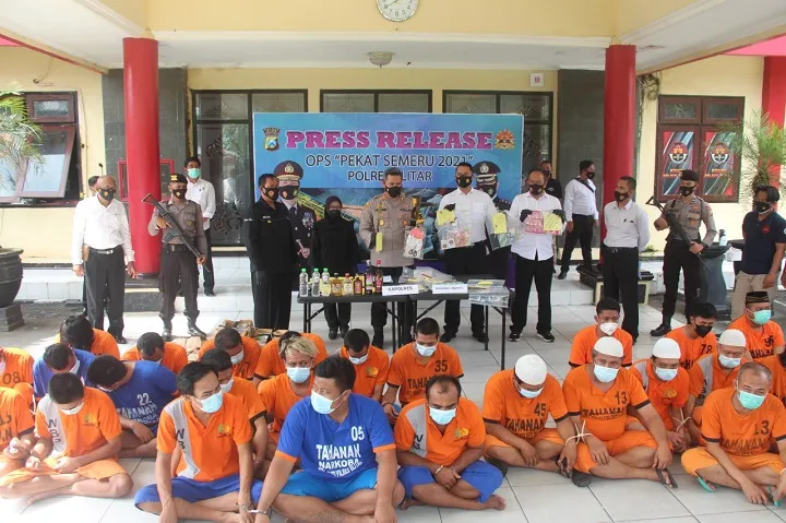 32 Tersangka Diamankan Dalam Operasi Pekat Selama 2 Minggu