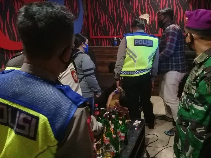 Jelang Ramadhan, Polresta Sidoarjo Razia Tempat Hiburan Malam