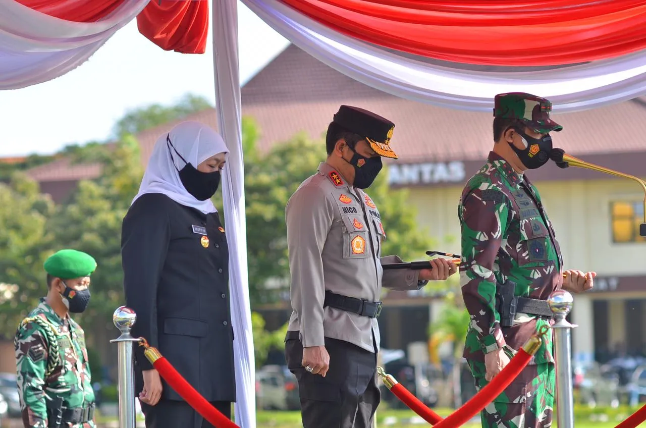 Apel Kesiapan Pengamanan Larangan Mudik Idul Fitri