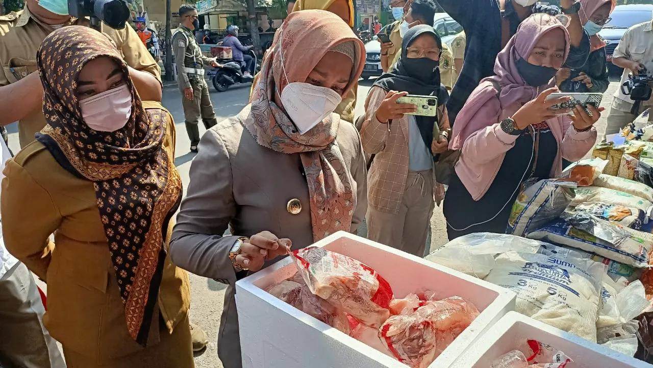 Sehari Jelang Puasa, Wali Kota Sidak Pasar Tanjung Anyar