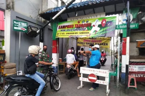 Nekat Mudik, Kampung Tangguh di Surabaya Jadi Tempat Karantina