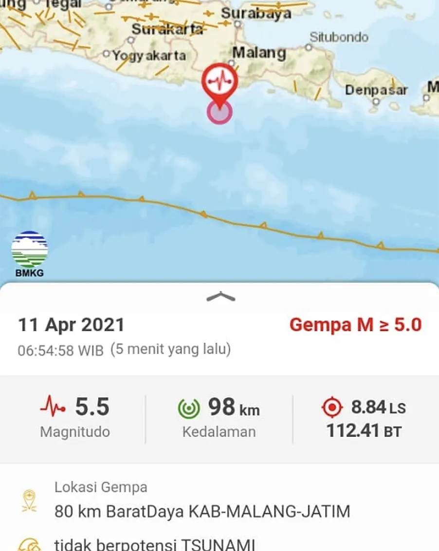 Gempa Malang Sampai Guncang Taman Safari Prigen