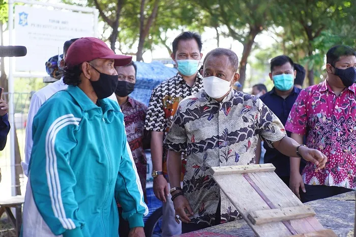 Sambangi SIB, Cak Ji Diwaduli Nelayan