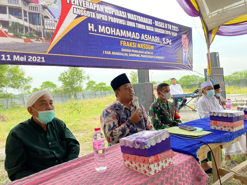 Reses di Madura, Ashari Dukung Percepatan Pembangunan Jalan Srepang