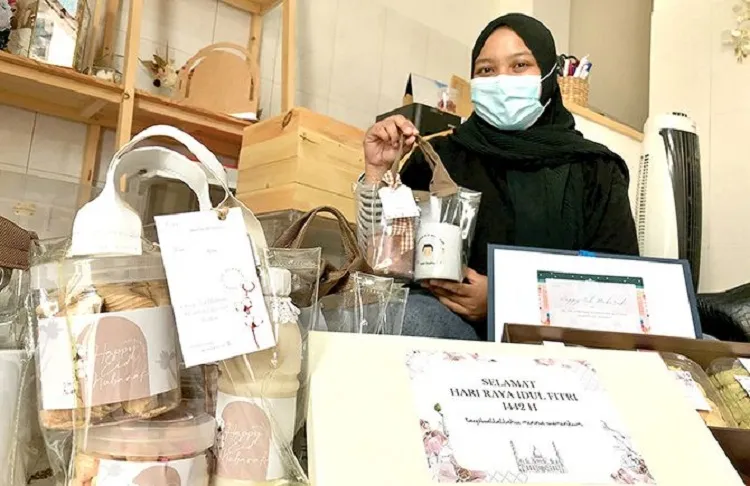 Larangan Mudik, Dongkrak Usaha Hampers di Musim Lebaran