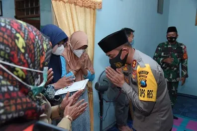 Polda Jatim dan Jajaran, Peduli Kru Keluarga Kapal Selam Nanggala 402