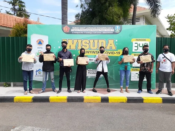 8 Pasien Covid-19 di RSLI Dinyatakan Sembuh, 2 Orang PMI