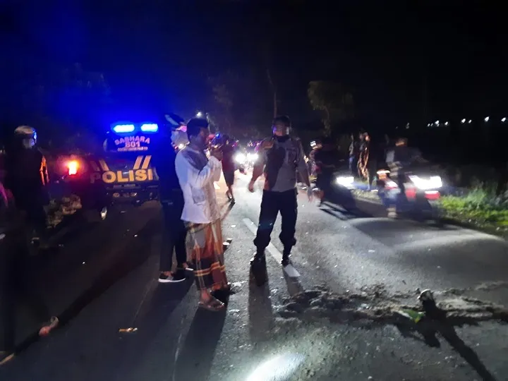 Gagal Menyalip, Perawat Terlindas Truk
