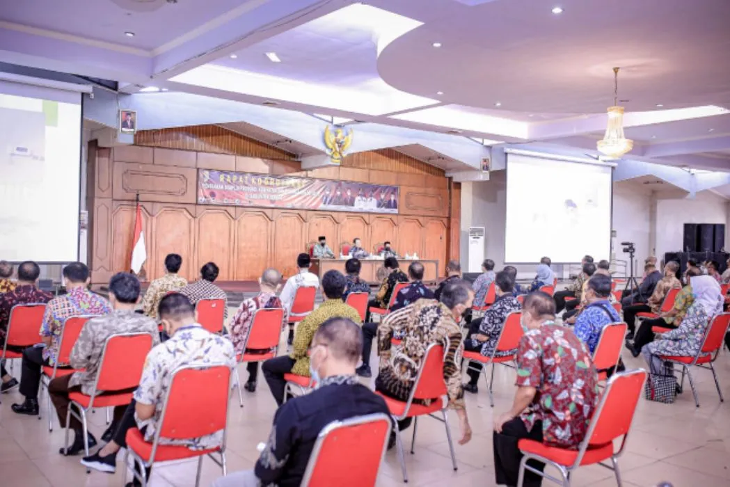 Rakor Penegakan Disiplin Prokes dan Penanganan Covid-19
