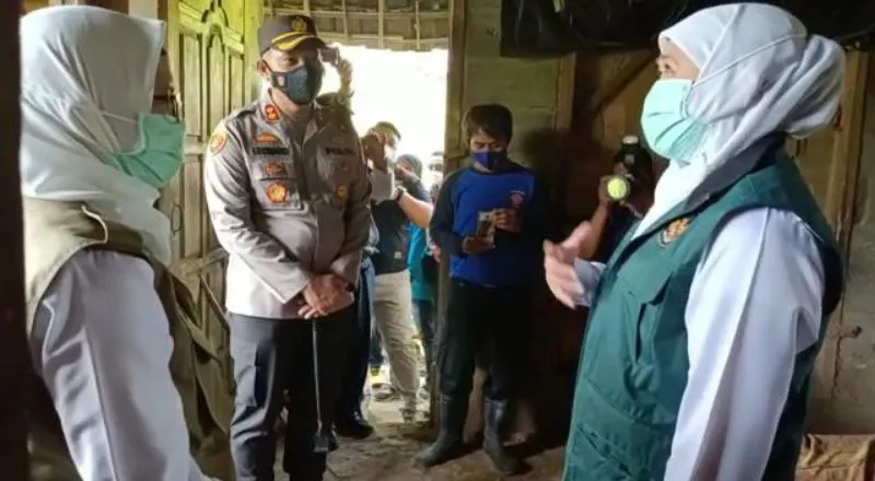Gubernur Jatim Kunjungi Warga Terdampak Gempa di Blitar