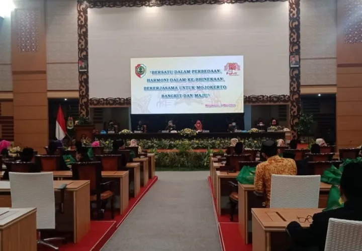 Dewan Gelar Sidang Paripurna Hari Jadi Kabupaten Mojokerto