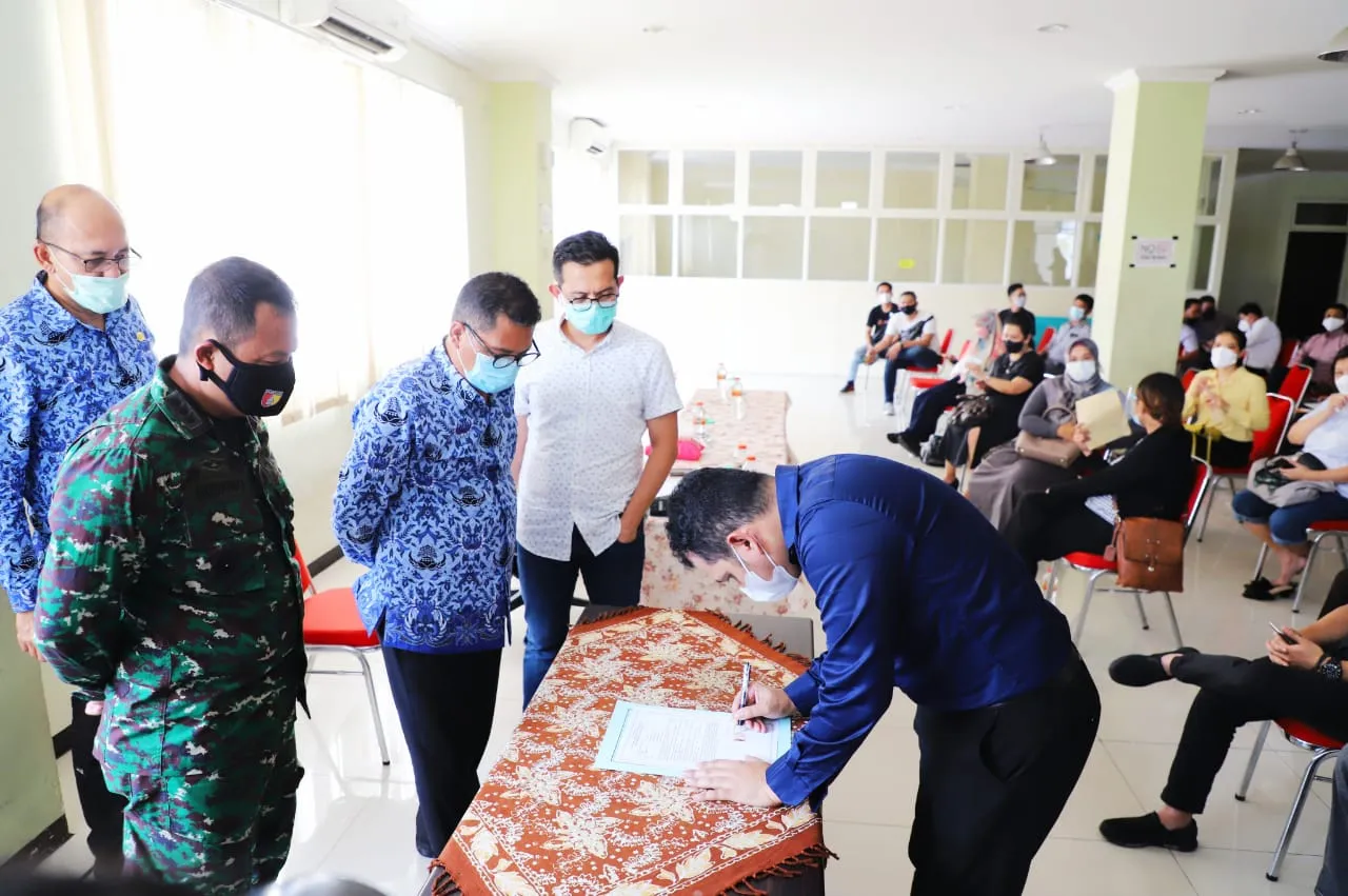 61 RHU Lolos Asesmen Tandatangani Pakta Integritas