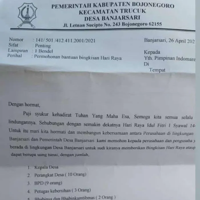 Lagi, Oknum PNS Minta THR ke Pengusaha