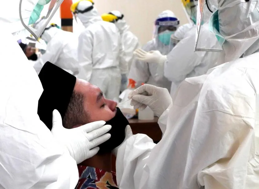 Santri di Bondowoso Difasilitasi Rapid Test Antigen Gratis