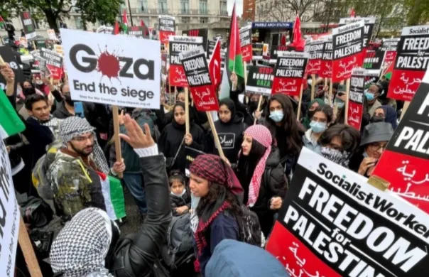 Warga Dunia Gelar Aksi Solidaritas untuk Palestina