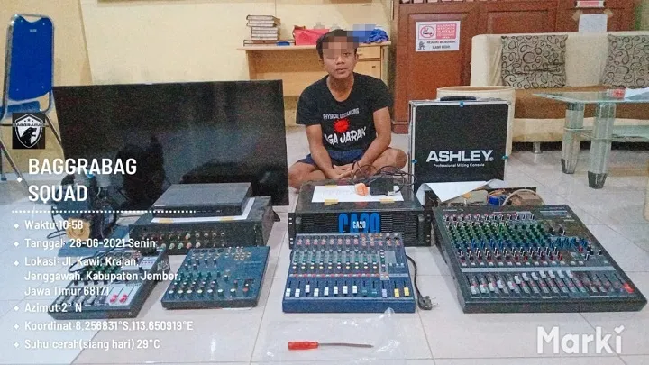 Pencurian di 15 TKP Masjid, Dibongkar Polisi