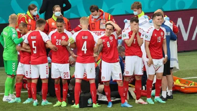 Lawan Finlandia, Christian Eriksen Pingsan Jelang Euro 2020