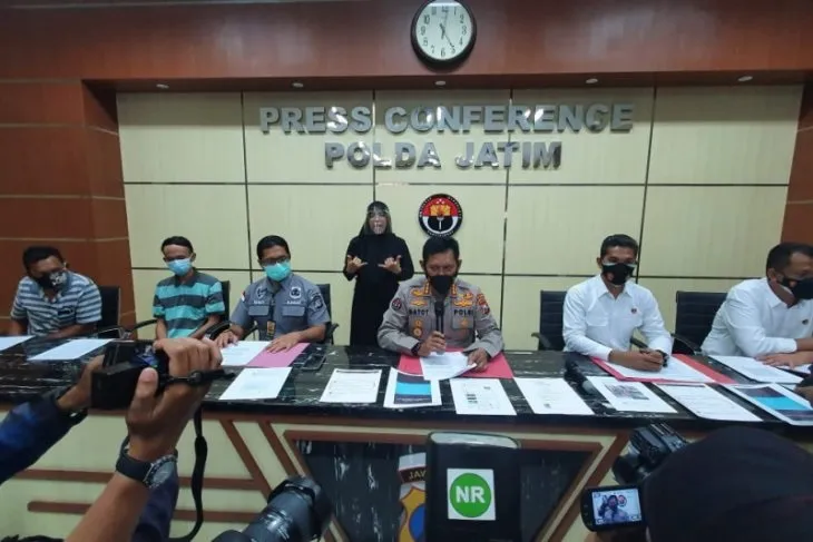 Pemuda Bangkalan, Provokator Pengerusakan di Penyekatan Suramadu Ditangkap Polda Jatim
