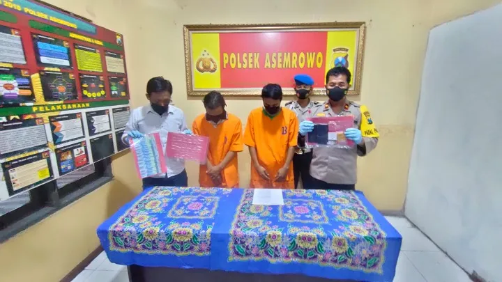 Edarkan Sabu, 2 warga Lakarsantri Surabaya Diringkus Polisi