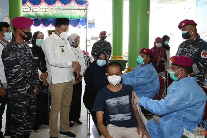 Hampir 40 Persen Warga Sidoarjo Telah Divaksin