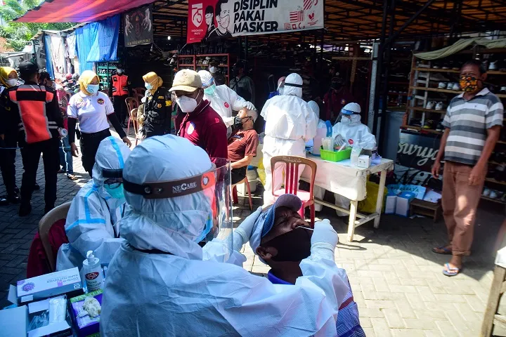 Pasien Covid-19 dari Bangkalan Naik 200%