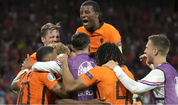 Belanda Menangkan Duel Sengit Lawan Ukraina