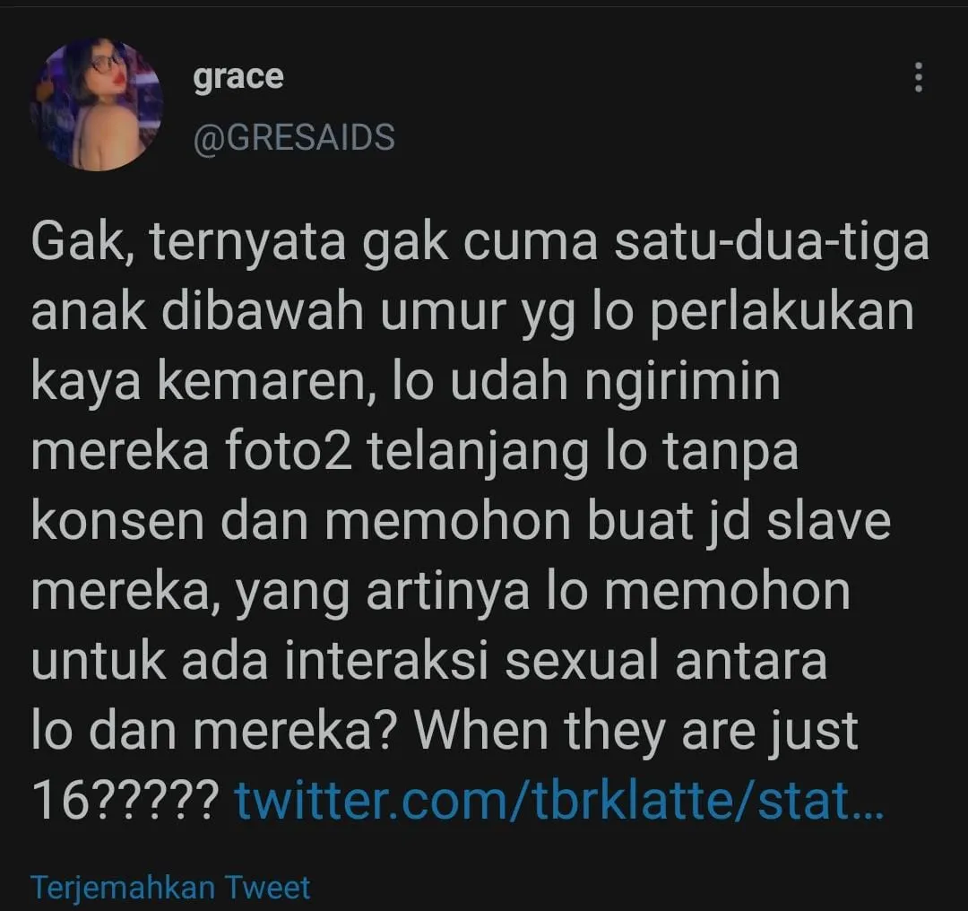 Jagat Twitter Heboh Pelecehan Perempuan dibawah Umur oleh Barista