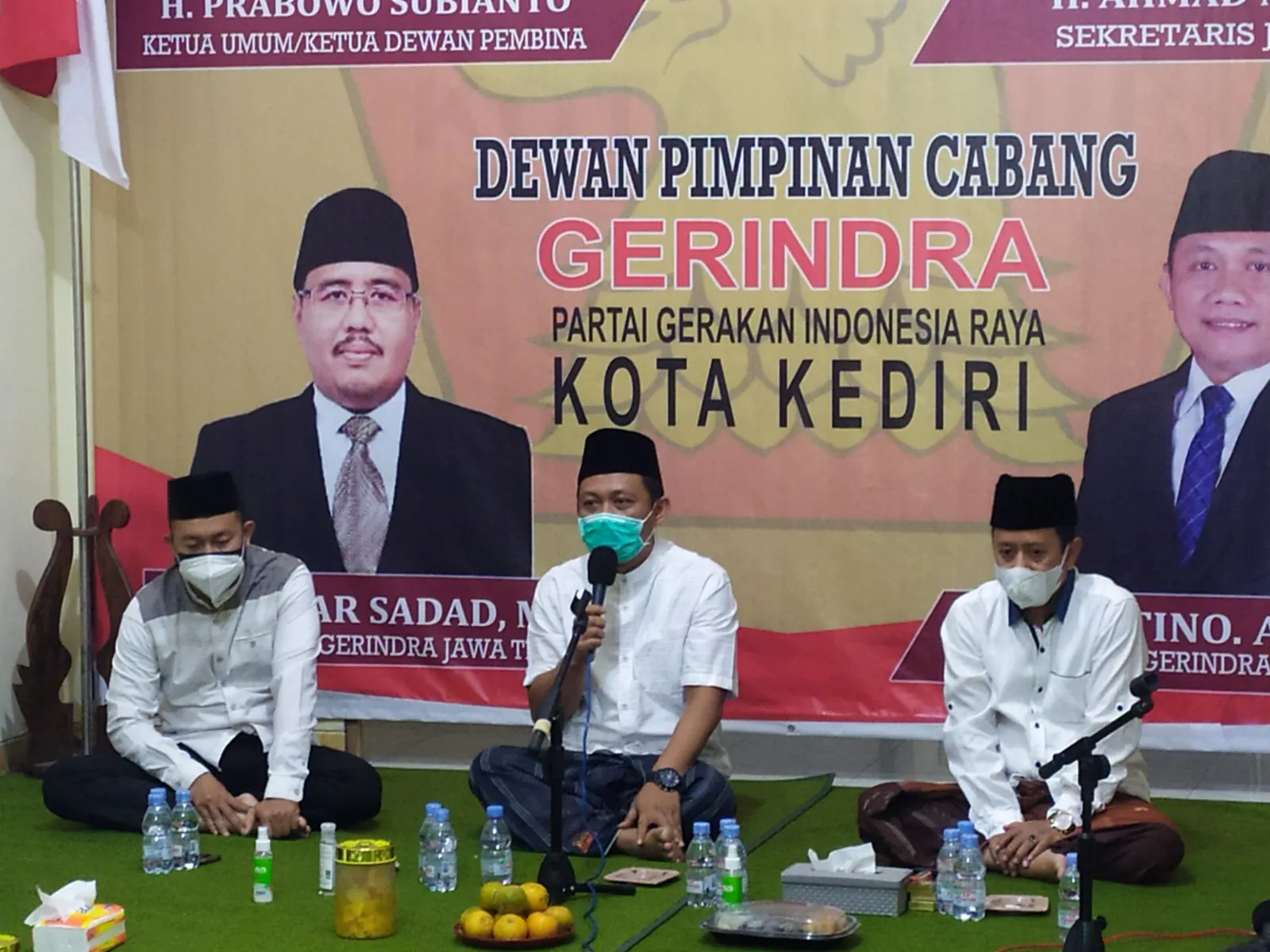 DPC Gerindra Kota Kediri Gelar Doa Bersama Untuk Bangsa