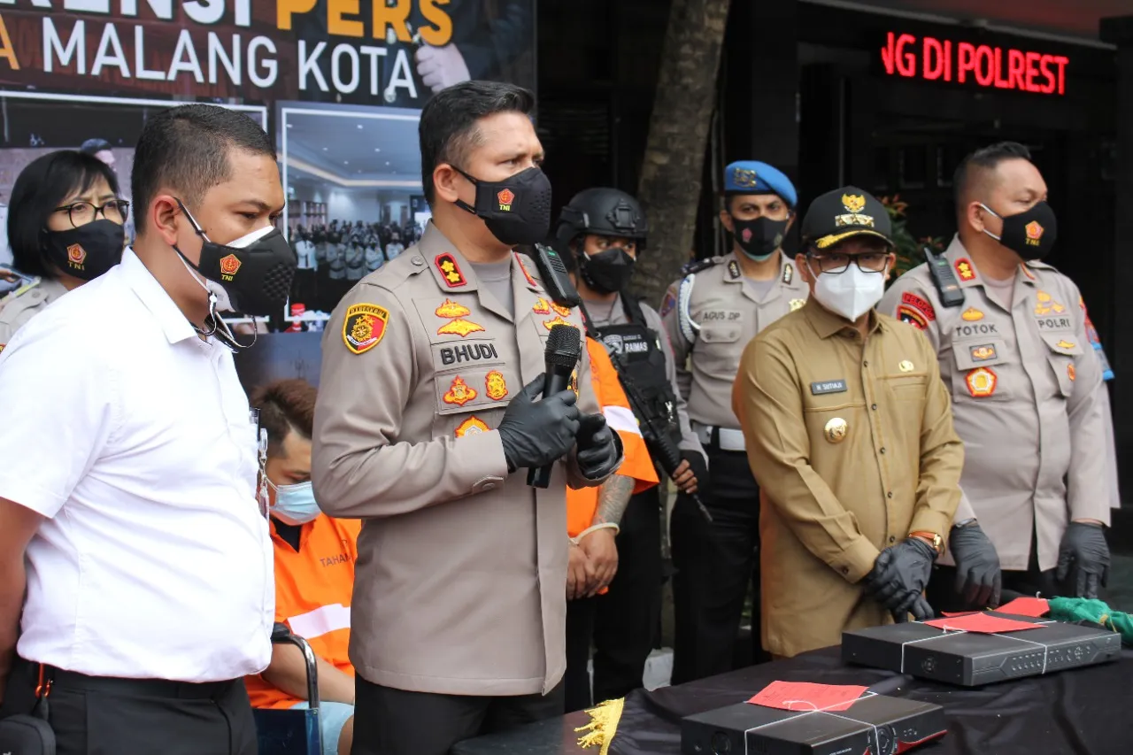 Percepatan Vaksinasi, Kapolresta Malang Kota AKBP Budi Hermanto Dukung Gerai Vaksin Presisi