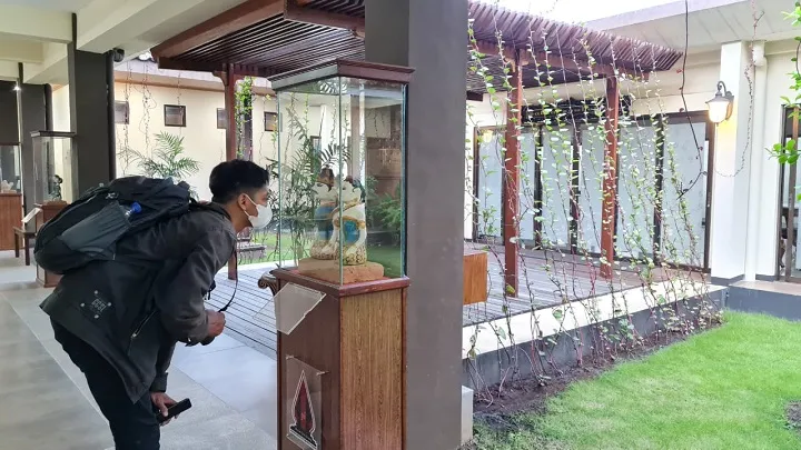 Celengan Antik Cagar Budaya di Koridor Rumah Rakyat