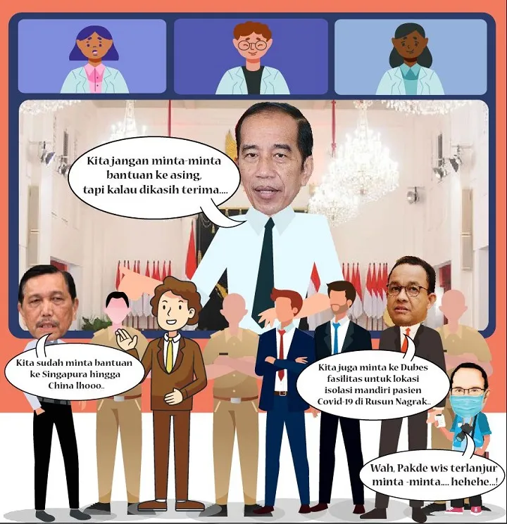 Kita Jangan Minta ke Asing. Kalau Dibantu, Terima Saja