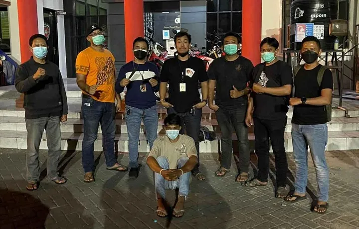 Satu Pembunuh Pedagang Pasar Kapasan Tertangkap di Madura