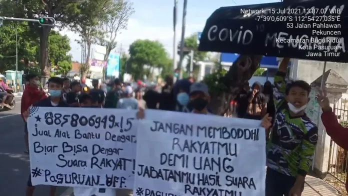 Ratusan Remaja Diamankan Setelah Rusak Pos Polisi di Pasuruan
