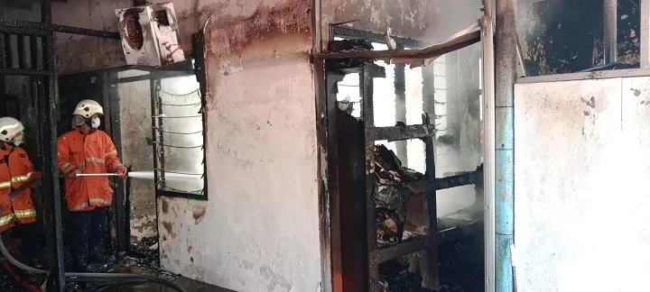 Kebakaran di Perum Dosen ITS, Satu Bocah Meninggal Dunia