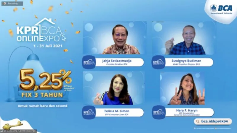 BCA Kembali Hadirkan KPR BCA ONLINEXPO
